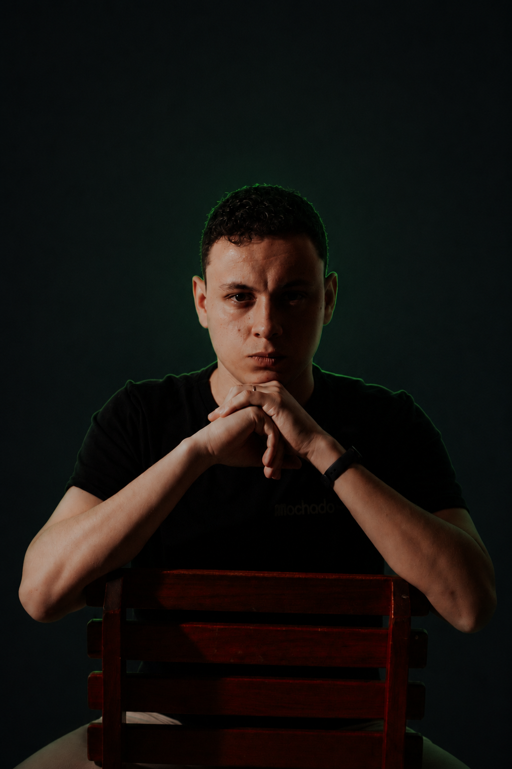 Yuri Machado, diretor da Machado Films, em produção
